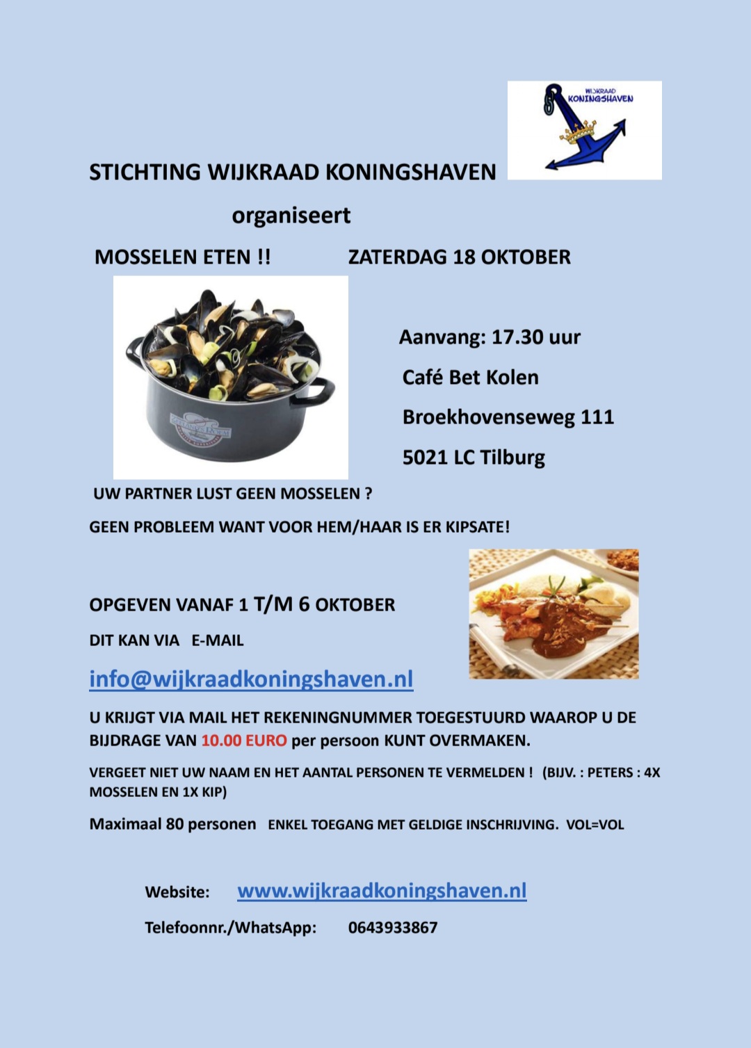 Mosselen eten